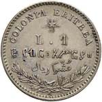 Eritrea - Lira - 1891 - AG R Pag. ... 