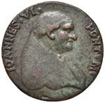PAPALI - Giovanni VI (701-705) - Medaglia - ... 