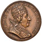 PAPALI - Clemente XI (1700-1721) - Medaglia ... 
