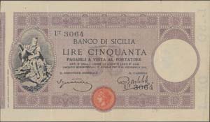 SICILIA - Banco di Sicilia - Biglietti al ... 