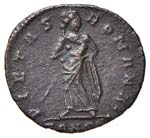 Teodora - AE 4 - Busto a d. - R/ ... 