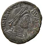 Magno Massimo (383-388) - AE 2 - Busto ... 