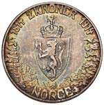 NORVEGIA - Haakon VII (1905-1957) - 2 Corone ... 