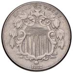 U.S.A. - 5 Centesimi - 1872 - NI R Kr. 97