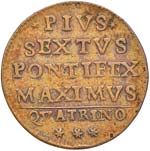 BOLOGNA - Pio VI (1775-1799) - Quattrino - ... 