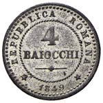 BOLOGNA - Repubblica Romana (1848-1849) - 4 ... 