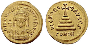 BYZANTINE EMPIRE  Tiberius II ... 