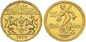 Danzig  - 25 Gulden 1930. Fr. 43. ... 