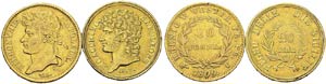 Lot of 2 coins: Westphalia, 20 ... 