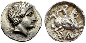 GREECE  Kingdom of Macedon  Patraos 340-315. ... 