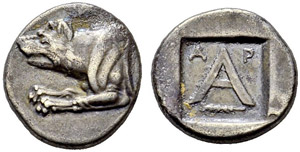 GREECE  Argolis  Argos. Hemidrachm IIIrd ... 