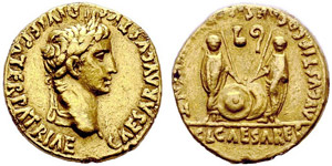 ROMAN EMPIRE  Augustus, 27 BC-14 AD. Aureus ... 