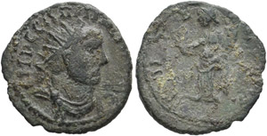 Carausius, 286-293. Aurelianus 290-291 1st ... 