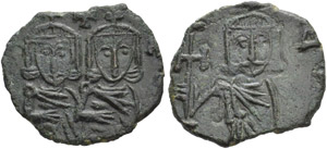 Constantinus V, 741-775. Follis, Syracuse. ... 