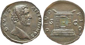 Antoninus Pius, 138-161. Sestertius, 162, ... 
