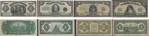 Dominion of Canada. Lot of 4 banknotes: 1 ... 