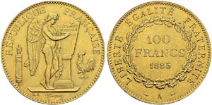 IIIème République, 1870-1940. 100 Francs ... 