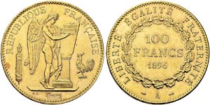 IIIème République, 1870-1940. 100 Francs ... 