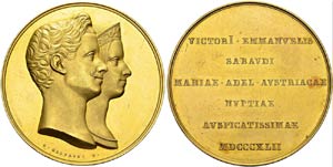 Sardegna  - Carlo Alberto, 1831-1849. Gold ... 