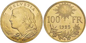 Zurich  - Confederation, 1848-. 100 Francs ... 