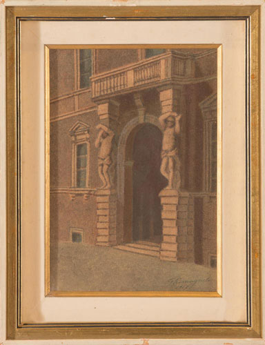 G. Romagnoli (XX sec.), “Palazzo ... 