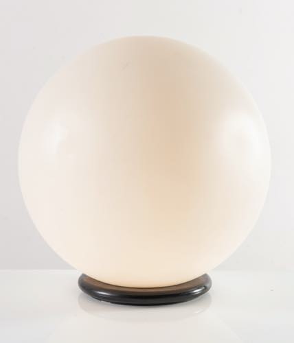 Grande lampada da tavolo sferica ... 
