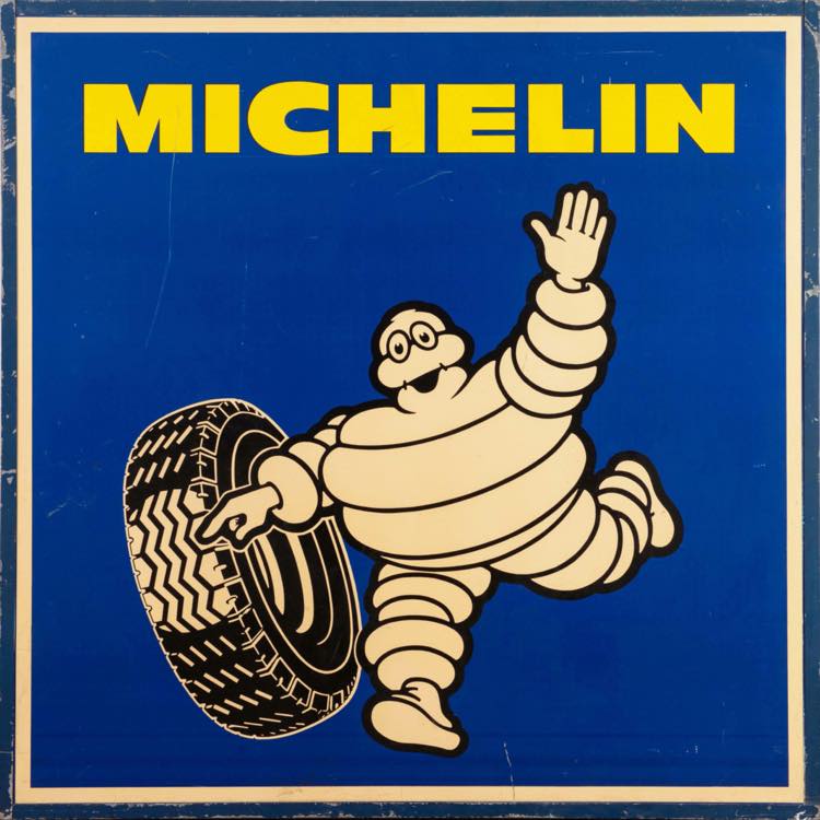 Targa pubblicitaria “Michelin” ... 