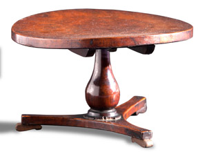 Modello di tavolo a vela in legno ... 