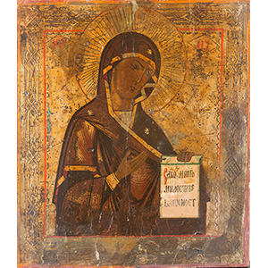 Icona, “Madonna della Deesis”, tempera ... 