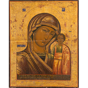 Icona, “Madonna di Kazan”, tempera su ... 