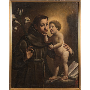 Pittore del XVIII sec., “Sant’Antonio ... 