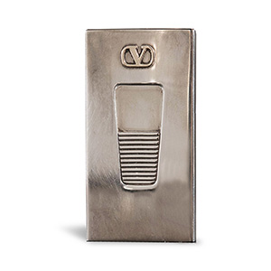 Valentino, Silver  cigarette-case. ... 