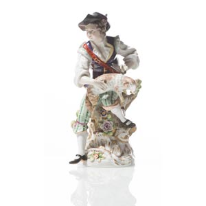 Frankenthal, porcelain figurine “Tosatore ... 