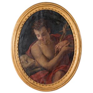 Pittore del XVIII sec., “San Giovannino”.