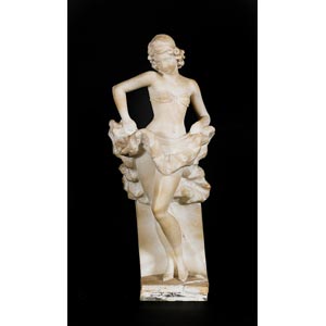 “Ballerina”, scultura in alabastro, XX ... 