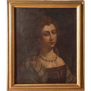 18th Century Painter, “Ritratto di dama”.
