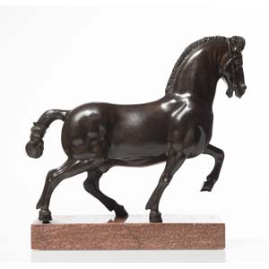 Bronze sculpture, Grande Cavallo, 20th ... 