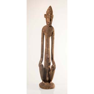 Dogon, Mali, Grande scultura in legno, prima ... 