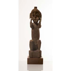 Africa (?), Scultura rituale in legno, XX ... 