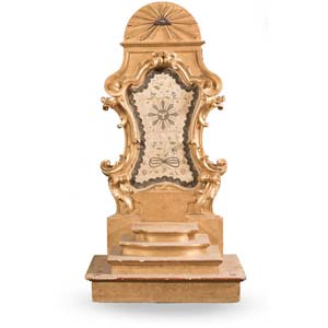 Piccolo altare da ostensorio in legno ... 