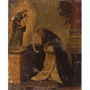Pittore del XIX sec., “San Giacinto”.