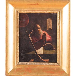Maestro del XVII sec., “San Girolamo”.