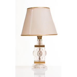 René Lalique, Base di lampada-girasole, ... 