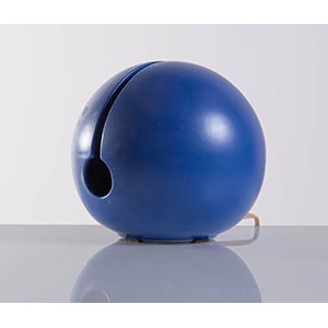 Lampada sferica in ceramica blu, Produzione ... 