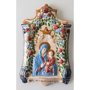 Targa devozionale, “Beata Vergine di San ... 