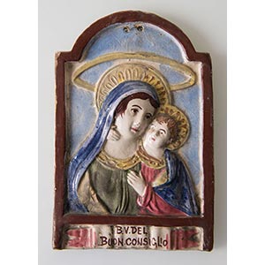 Targa devozionale, “Beata Vergine del Buon ... 
