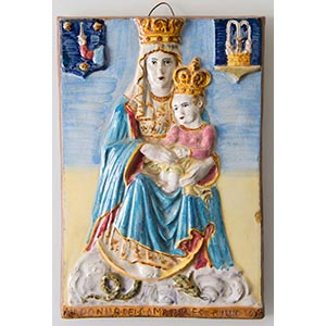Targa devozionale, “Madonna dei Camangi e ... 