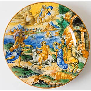 Molaroni – Pesaro, Piatto in ceramica ... 