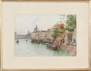Paolo Sala (1859 – 1924), “Canal Grande ... 