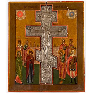 Icona raffigurante “Crocifissione”, ... 